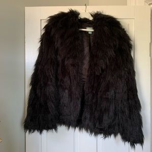 Vintage/Y2K Liz Lange Faux Fur Jacket